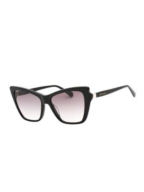 Longchamp LO669S Black Cat-Eye Sunglasses